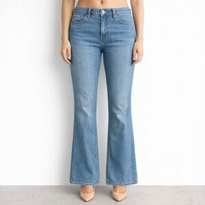 Levi's Boot Cut 523 Jeans Woman's Blue Wash Sz.12 M_
